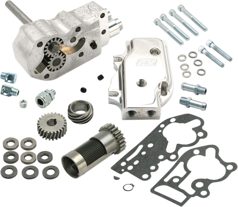 S&S Cycle Billet Oil Pump Kit Standard Cover
