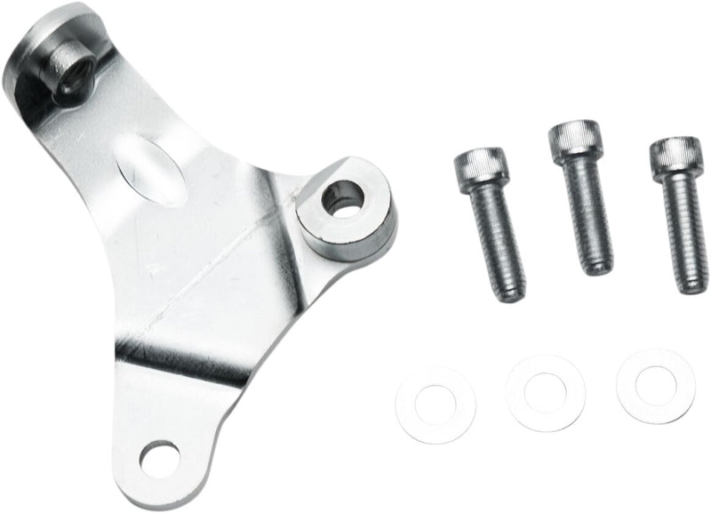 S&S Cycle Silver T143 Engine Front Head Mount Bracket for 2008 Harley-Davidson Touring Models #900-0797