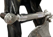 Alloy Art Raw Machined Competition Adjustable Front Stabiliser Link for 2009-2026 Harley-Davidson Touring Motorcycles #CFL-1