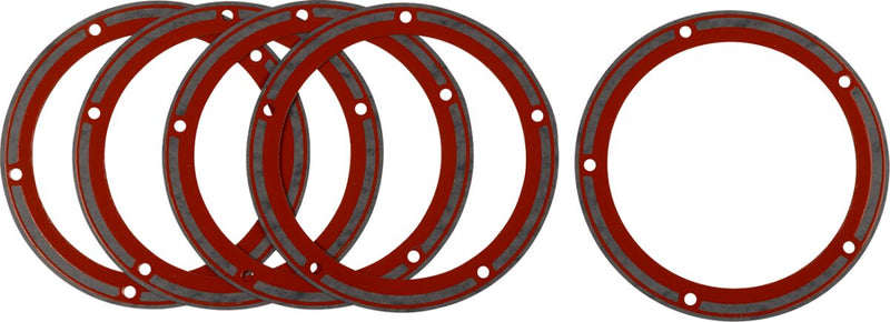 James Gasket Derby/Inspection Cover Gasket Kit Primary Derby Cover Paper Silicone 5 Pack #JGI-25416-99-X