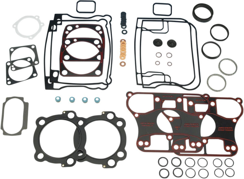 James Gasket Top End Gasket Kit MLS (Multi-layer Steel) Rubber-Covered Metal