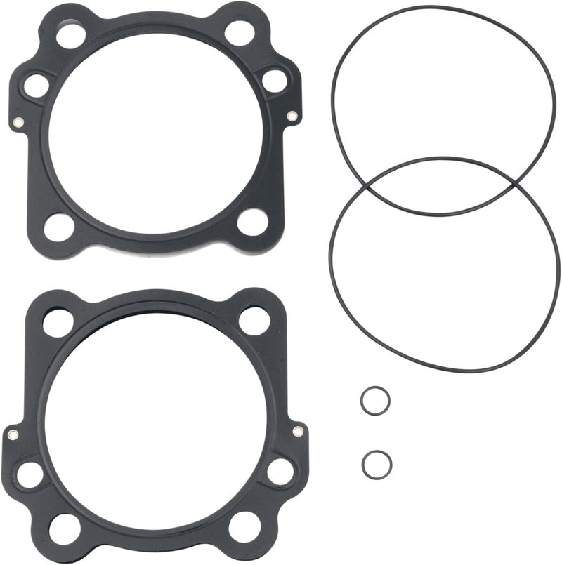 Genuine James Head & Base Gasket Kit (MLS) 3 7/8 Inch Bore, .045 Inch Head Gaskets, Multi Layer Steel Head & Steel Base For 1999-2017 95 Inch TCA/B (Excluding Twin Cooled) Models #JGI-16787-99-MLS