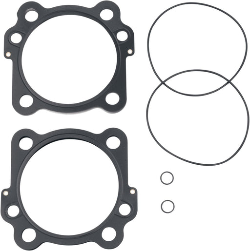 Genuine James Head & Base Gasket Kit (MLS) 3 7/8 Inch Bore, .045 Inch Head Gaskets, Multi Layer Steel Head & Steel Base For 1999-2017 95 Inch TCA/B (Excluding Twin Cooled) Models