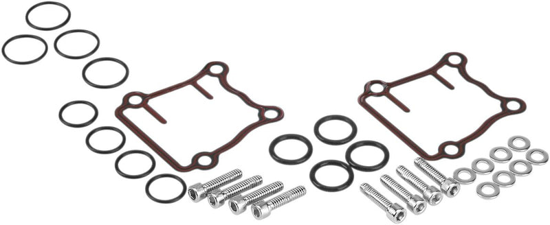 James Gasket Pushrod Gasket and O-Ring Kit Gasket Kit Tappet Cover Rubber-Covered Metal