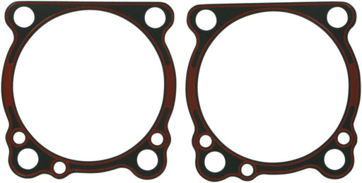 James Gasket Cylinder Base Gaskets - Rubber Coated Metal Pair