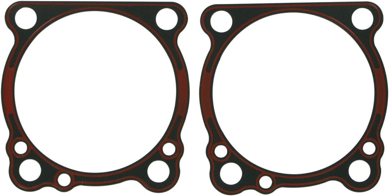 James Gasket Cylinder Base Gaskets - Rubber Coated Metal Pair