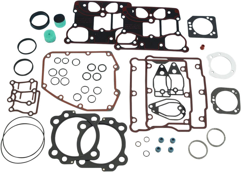 James Gasket Top End Gasket Kit MLS (Multi-layer Steel) Rubber-Covered Metal