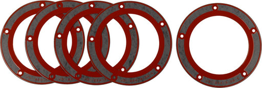 James Gasket Derby/Inspection Cover Gasket Kit Primary Derby Cover Paper Silicone 5 Pack
