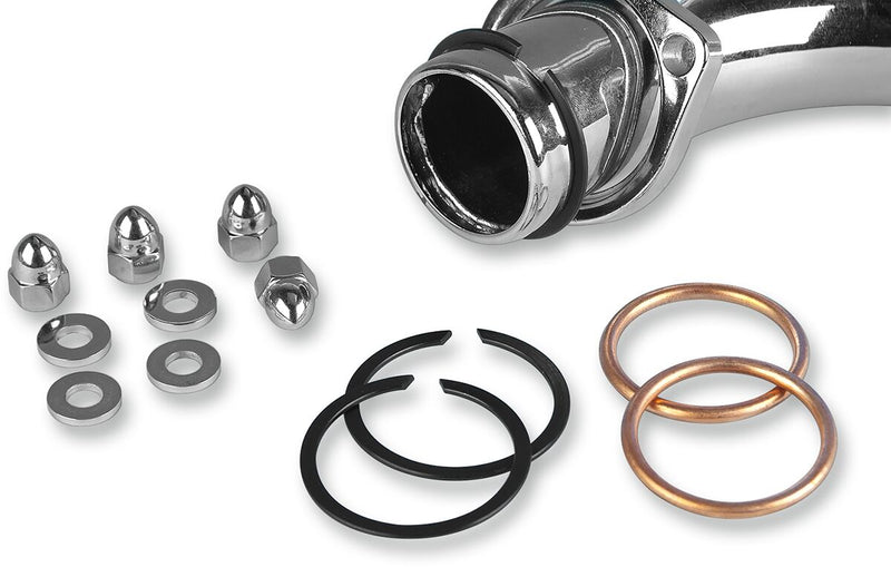 James Gasket Exhaust Port Gasket Kit Chrome Copper