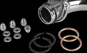 James Gasket Exhaust Port Gasket Kit Chrome Copper
