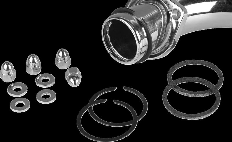 James Gasket Exhaust Port Gasket Kit Chrome Stainless Steel #JGI-65324-83-KW1