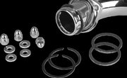 James Gasket Exhaust Port Gasket Kit Chrome Stainless Steel