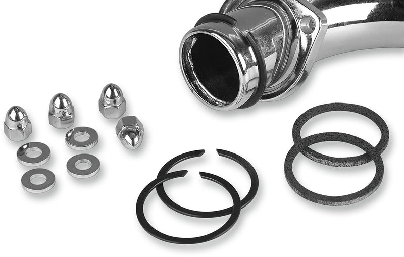 James Gasket Exhaust Port Gasket Kit Chrome Stainless Steel