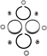 James Gasket Exhaust Port Gasket Kit Chrome Graphite