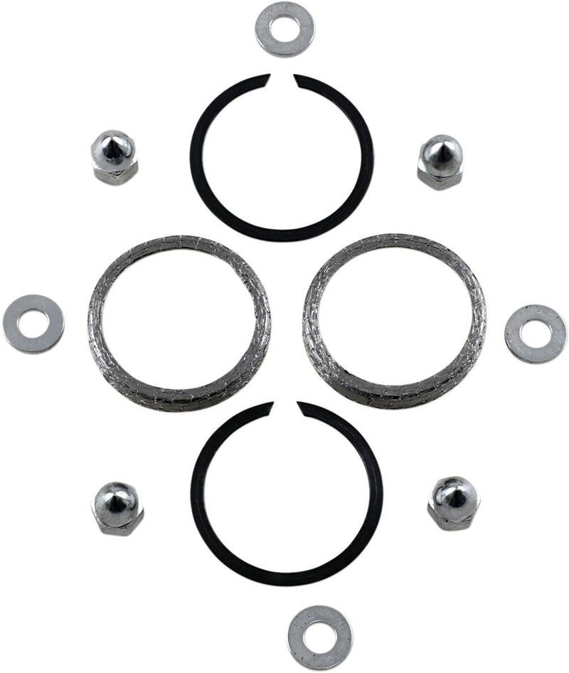 James Gasket Exhaust Port Gasket Kit Chrome Graphite #JGI-65324-83-KWG1