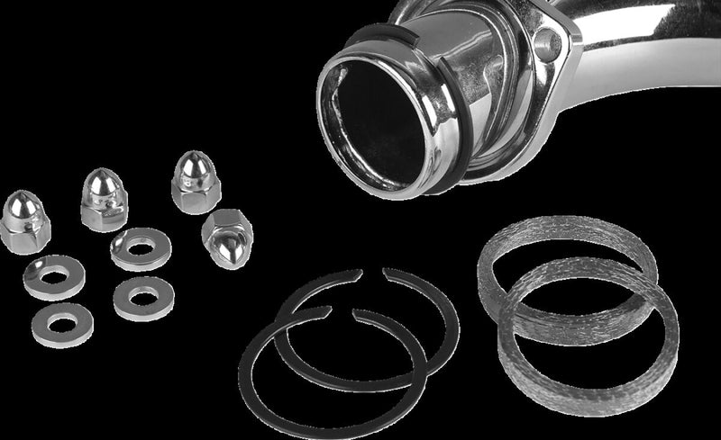 James Gasket Exhaust Port Gasket Kit Chrome Graphite #JGI-65324-83-KWG1