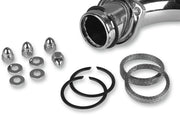 James Gasket Exhaust Port Gasket Kit Chrome Graphite