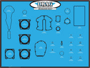 Drag Specialties Gasket/Seal and O-Ring Display Board for M8 Motors Fits Harley-Davidson Softail, Touring, Trike Models 2022-2024