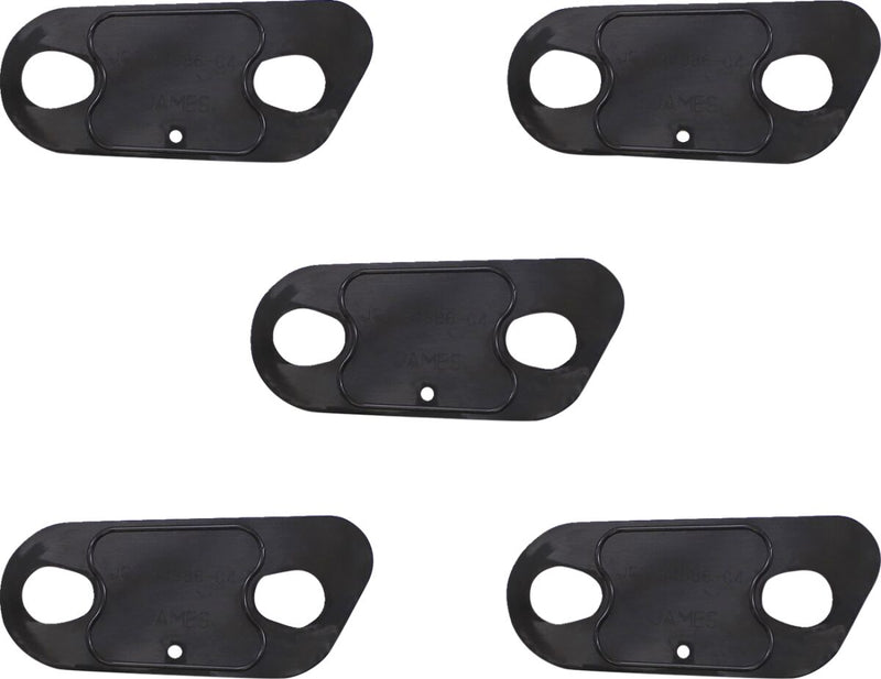 James Gasket Derby/Inspection Cover Gasket Kit Primary Moulded Rubber 5 Pack #JGI-34986-04