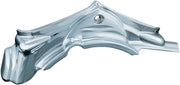 Kuryakyn Cylinder Base Timing Hole Cover - Chrome Finned Die-Cast #KUR8392