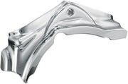 Kuryakyn Cylinder Base Timing Hole Cover - Chrome Finned Die-Cast #KUR8393