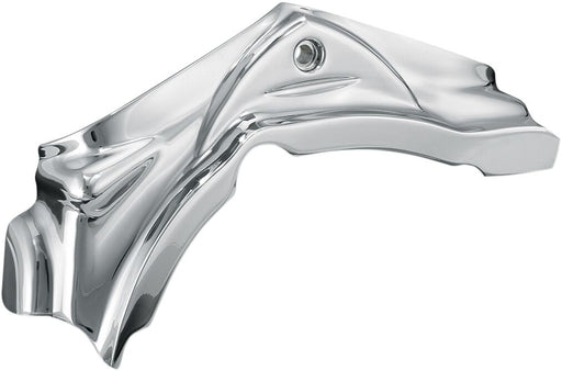 Kuryakyn Cylinder Base Timing Hole Cover - Chrome Finned Die-Cast