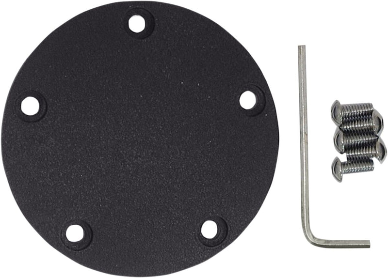 Drag Specialties Spherical Radius Points Cover Black Wrinkle Each