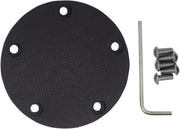 Drag Specialties Spherical Radius Points Cover Black Wrinkle #30-0170AWB