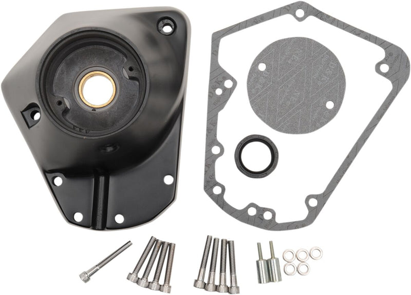 Drag Specialties Cam Cover Black Satin Aluminium Kit #35-0025SB