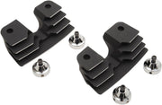 Drag Specialties Spark Plug/Head Bolt Cover Black Finned Aluminium Kit