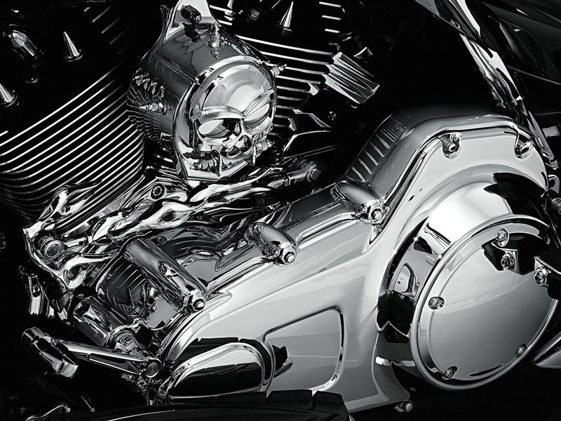 Kuryakyn One Piece Inner Primary Cover Chrome Die-Cast #KUR7780