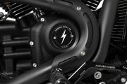 Thrashin Supply Co. Points Cover Black Dished 6061 Billet Aluminium #TSC-3027-4