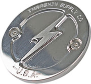 Thrashin Supply Co. Points Cover Polished Dished 6061 Billet Aluminium #TSC-3027-2