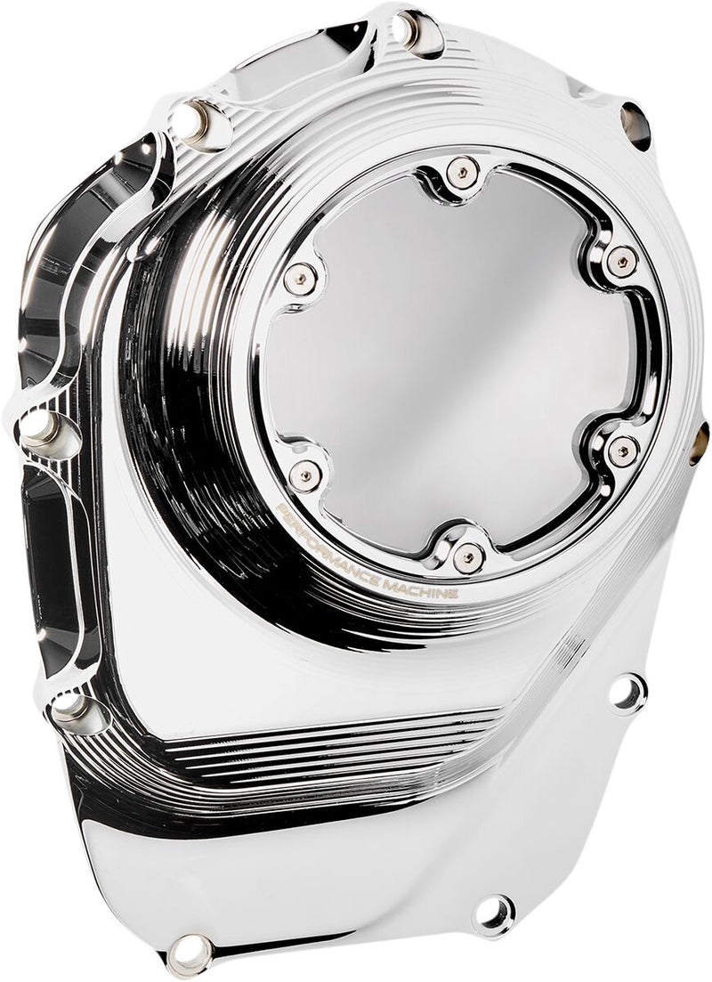 Performance Machine Cam Cover - T6061-T6 Aluminum, Each, Vision - Chrome for Harley-Davidson Touring, Softail, Dyna & Trike 2017-2023