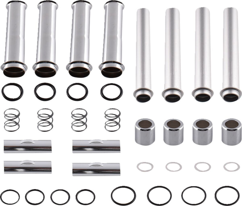 Drag Specialties 78052 for 2017-2024 Harley-Davidson Tube Kit Chrome Pushrod