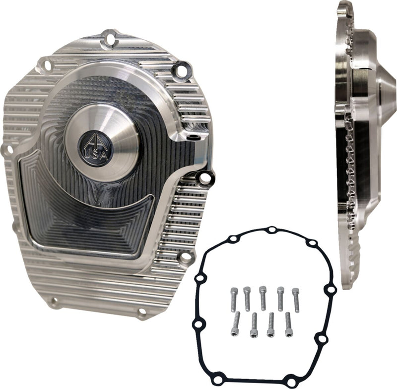 Alloy Art Comp Cam Cover - 6061-T6 Billet Aluminum, Finned, Each - Machined for Harley-Davidson Touring, Softail, Dyna & Trike 2017-2026