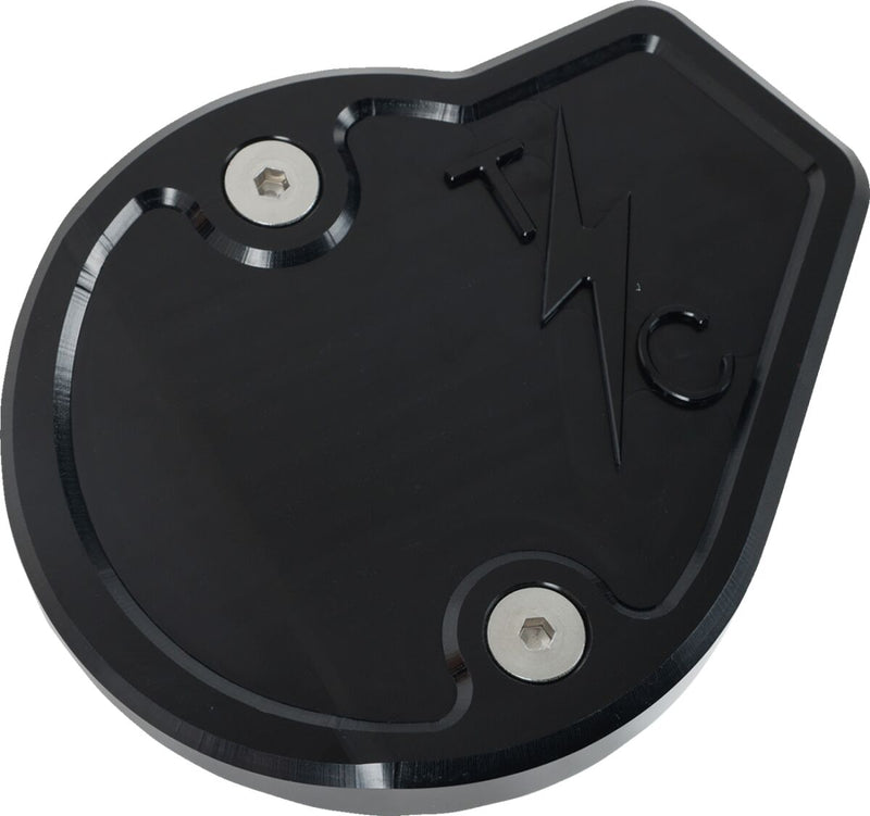 Thrashin Supply Co. Cam Cover Black Hard Anodised Smooth 6061 Aluminium #TSC-3028-1