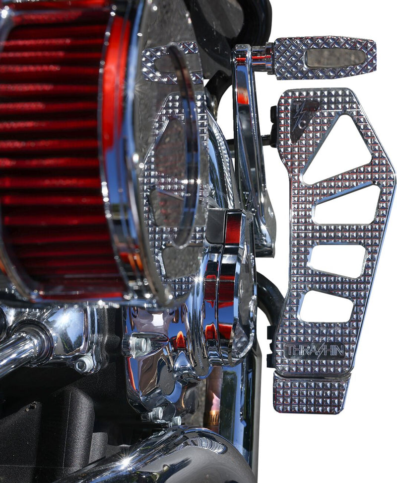 Thrashin Supply Co. Cam Cover Chrome Triple Nickle Plated Smooth 6061 Aluminium #TSC-3028-3