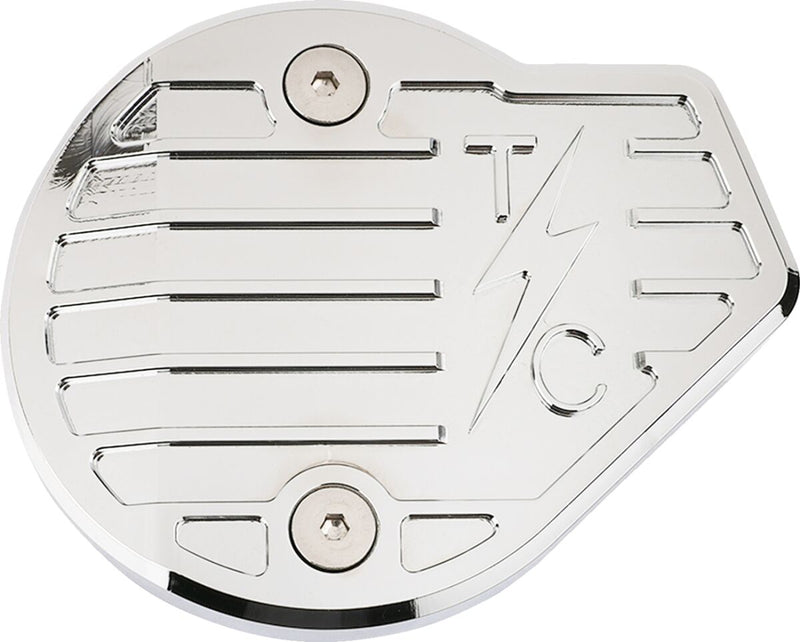 Thrashin Supply Co. Cam Cover Chrome Triple Nickle Plated Finned 6061 Aluminium #TSC-3029-3