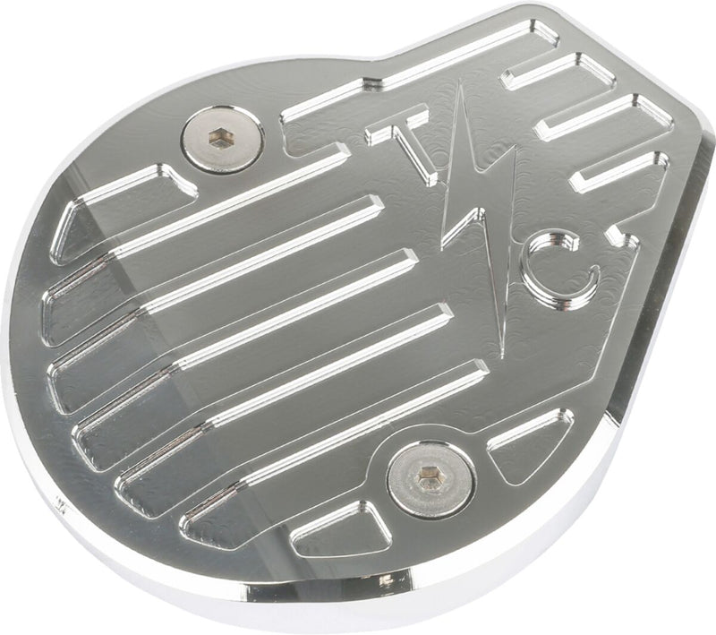 Thrashin Supply Co. Cam Cover Chrome Triple Nickle Plated Finned 6061 Aluminium #TSC-3029-3