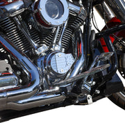 Thrashin Supply Co. Cam Cover Chrome Triple Nickle Plated Finned 6061 Aluminium #TSC-3029-3