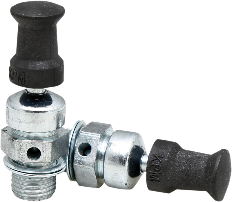 Kibblewhite Compression Release Valve Black Chrome Pair #20-21255