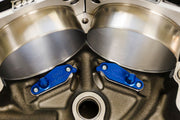 S&S Cycle Dual Spray Piston Cooling Jet Kit for 2017-2025 Harley-Davidson Aluminium Anodised 6061 T-6 Aluminium Billet