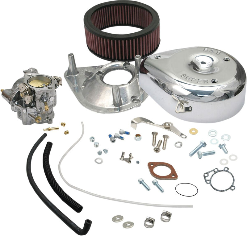 S&S Cycle Super E Partial Carburetor Kit for Various Various Harley-Davidson Motorcycles (See Fitment List)