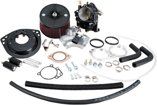 S&S Cycle Super G Carburetor Kit w/Air Cleaner for Big Twin 99-06 w/ S&S T143 Long Block Engine for Various Various Harley-Davidson Motorcycles (See Fitment List)