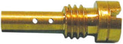 EBC A-Bax Slow Pilot Jets for Keihin Style N424-25 Pilot For Keihin N424-25 carburetors Gold Brass 4 Pack