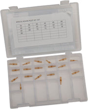 EBC Dealer Pilot Jet Kit Keihin N424-21 Clear Gold Brass