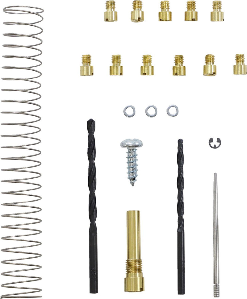 Dynojet-Harley Recalibration Jet Kit for 2004-2006 Harley-Davidson XL 883 Recalibration Kit Black Gold Brass