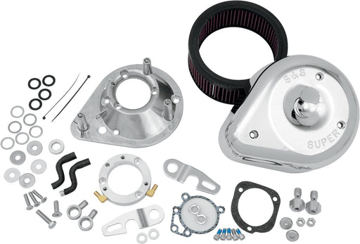S&S Air Cleaner In Chrome For 1991-2006 Stock H-D Carburetor XL Sportster Models