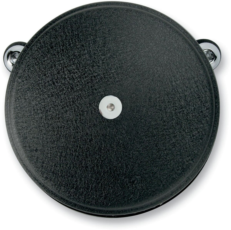 Arlen Ness Wrinkle Black Stage I Big Sucker Performance Air Cleaner Kit w/Standard Filter for Various Various Harley-Davidson Motorcycles (See Fitment List)